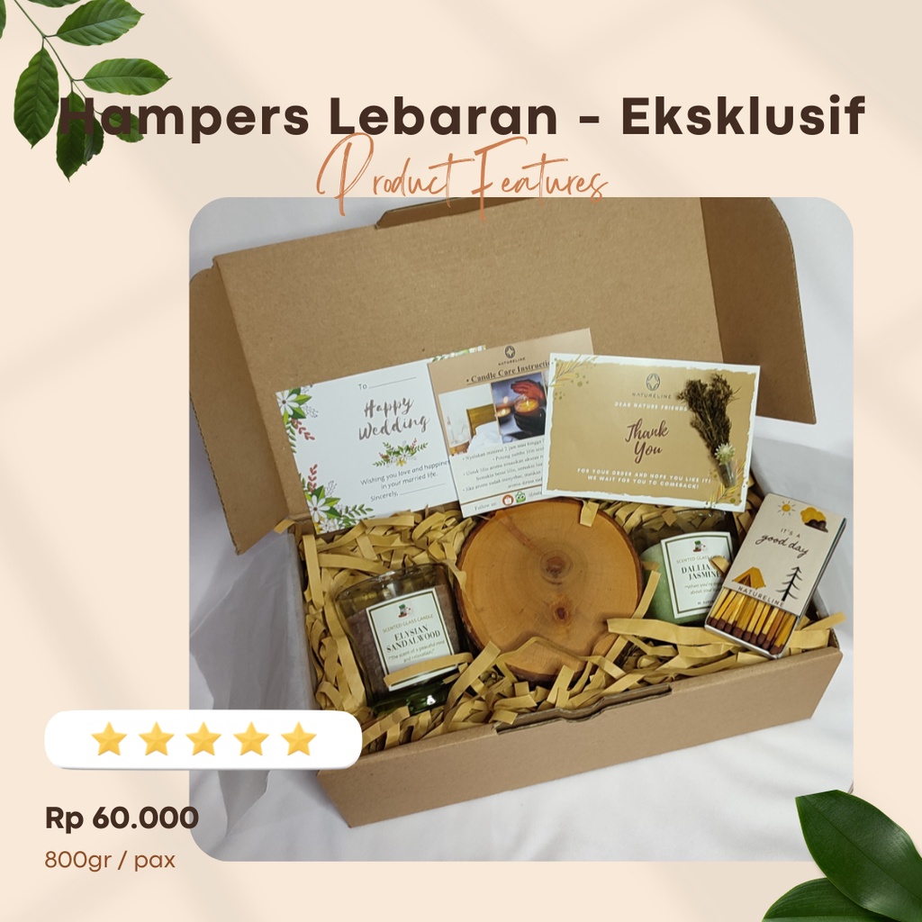 Jual Hampers Gift Box Lilin Aromaterapi Scented Candle Kado Wisuda