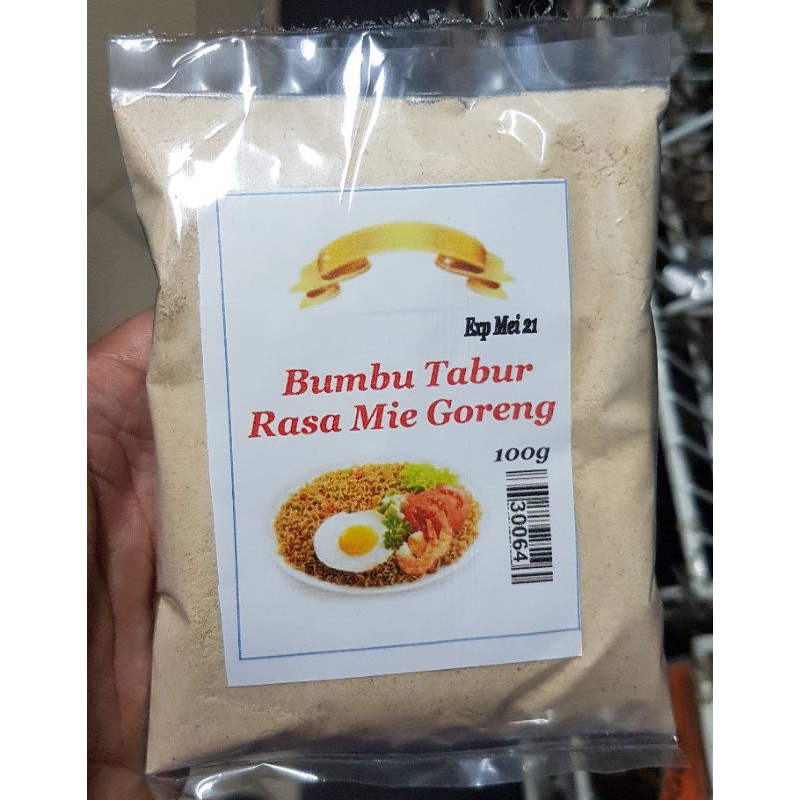 Jual Bumbu Tabur rasa Mie Goreng, Rumput Laut, Keju Premium 100gr ...