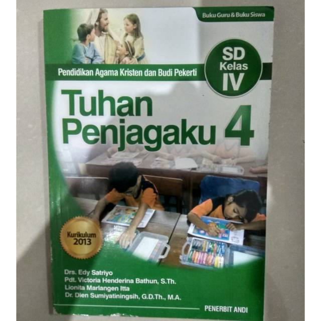 Jual Buku Agama Kristen Dan Budi Pekerti Tuhan Penjagaku 4 Sd K13 Shopee Indonesia 0649