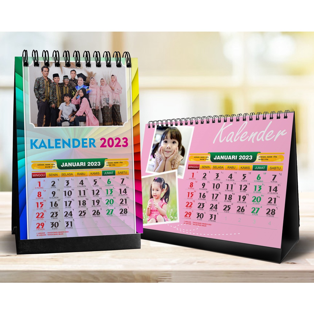 Jual Kalender Duduk Kalender Meja Kalender Duduk 2024 Kalender Custom Kalender Foto 2314