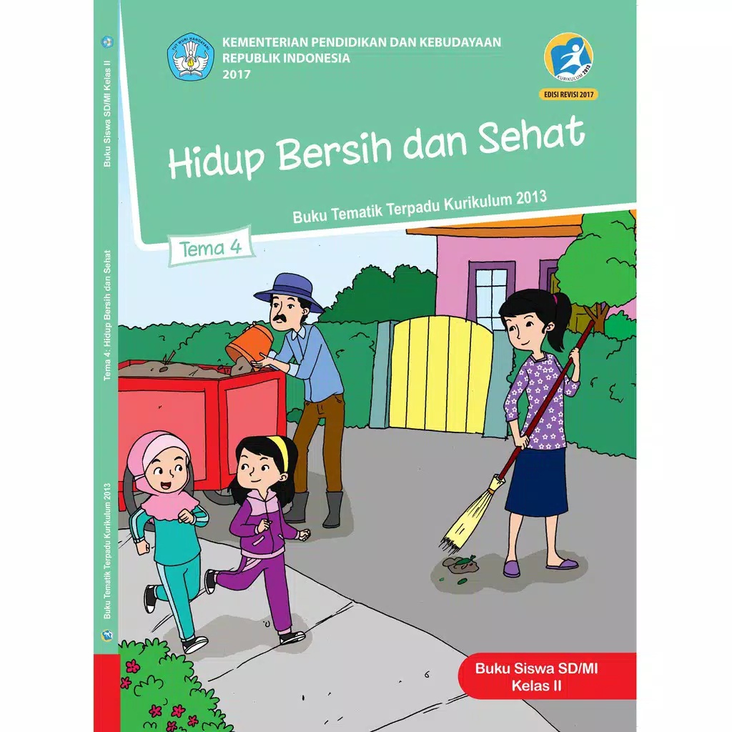 Jual Buku Tematik Tema 12345678 Kelas 2 SD/MI Semester 1 dan 2 ...