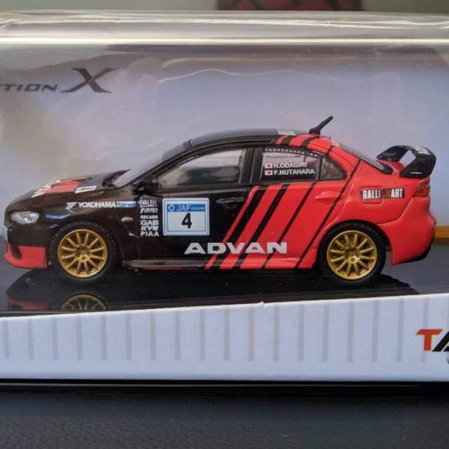 Jual Tarmac Works Mitsubishi Lancer Evo X Advan Japan Rally | Shopee ...