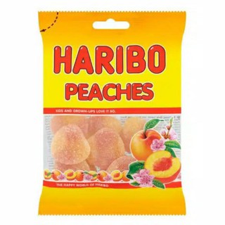 Jual Haribo Peaches 80g Permen Peach Haribo Gummy Bears Starmix Cola ...