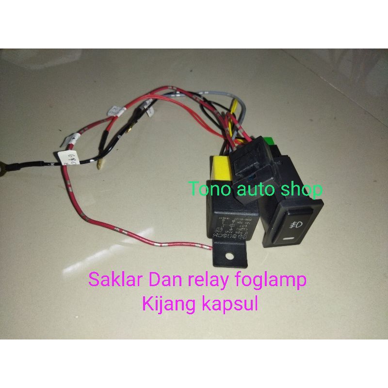 Jual Saklar dan Relay Foglamp Kijang Kapsul Shopee Indonesia