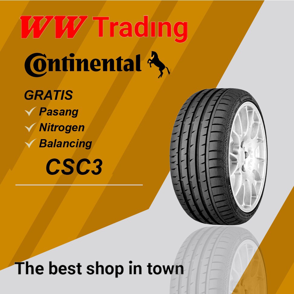 Jual Ban Continental CSC3 100Y 245/50/R18 / 245 50 18 | Shopee Indonesia