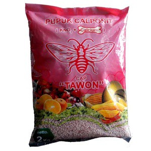 Jual Cap Tawon -Pupuk CALPONIT KNO3+Calsium -Pupuk KNO3 Sempurna-2000 ...