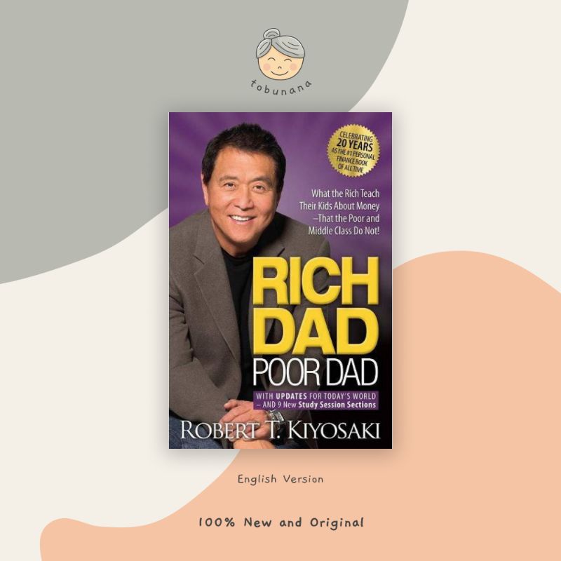 Jual Buku Import Rich Dad Poor Dad Original English Version Shopee