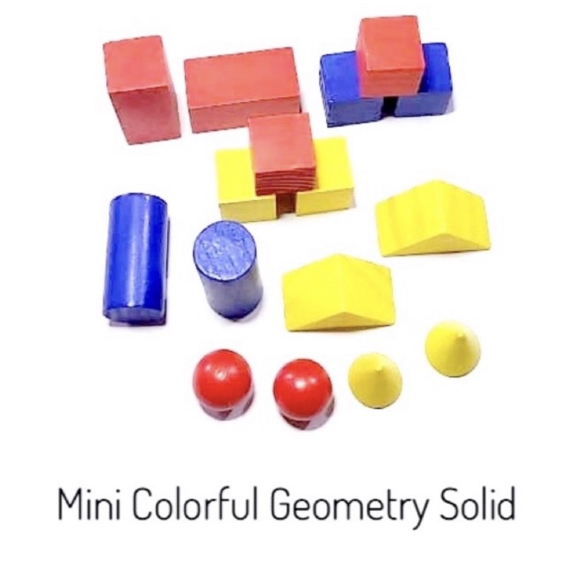 Jual mini colourful geometry solid | Shopee Indonesia