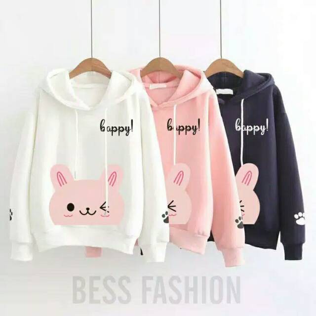 Sweater hoodie hotsell wanita shopee