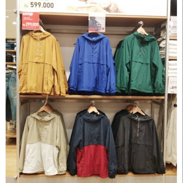 Oversized anorak cheap parka uniqlo