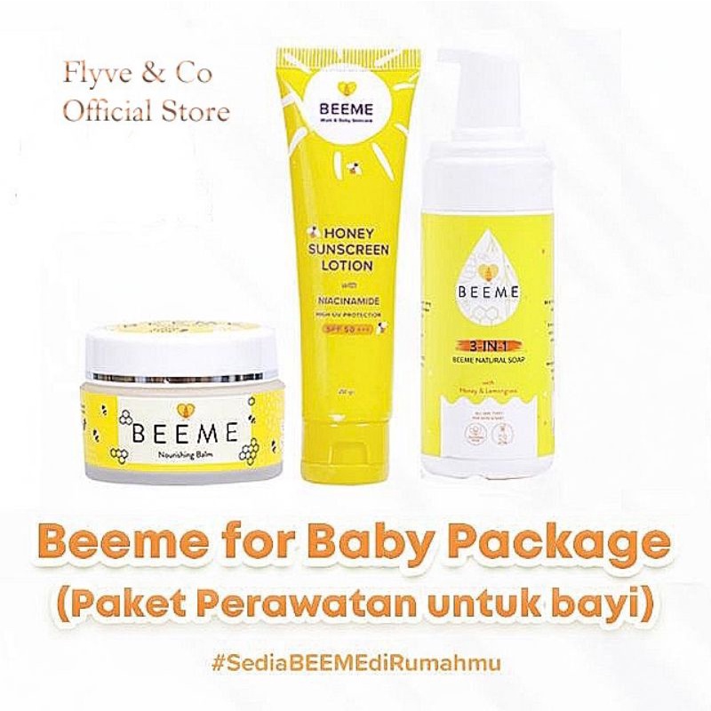 Jual Paket Lengkap Beeme Soap 3in1 - Beeme Nourishing Balm - Beeme ...