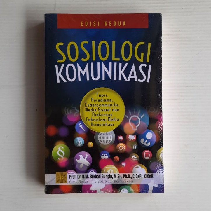 Jual BUKU ORIGINAL BUKU SOSIOLOGI KOMUNIKASI BURHAN BUNGIN EDISI REVISI ...