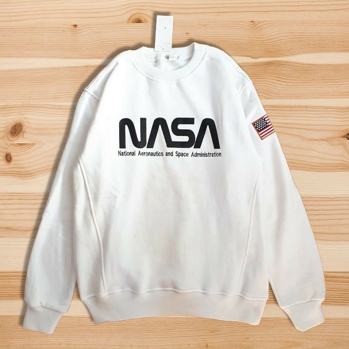 H&m crewneck nasa sale