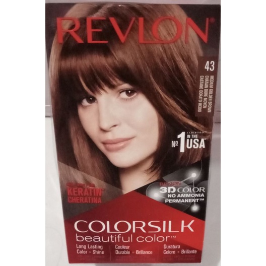 Jual REVLON COLORSILK HAIR COLOR/ CAT RAMBUT REVLON/ PEWARNA RAMBUT ...