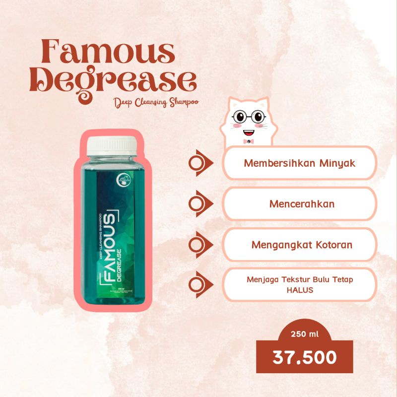 Jual Famous Degrease 250ml | Shopee Indonesia