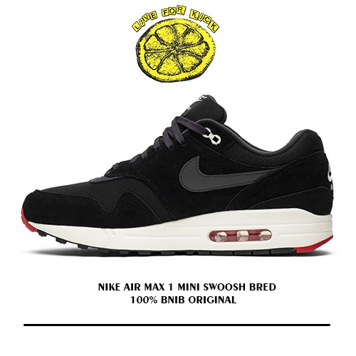 air max 1 mini swoosh bred