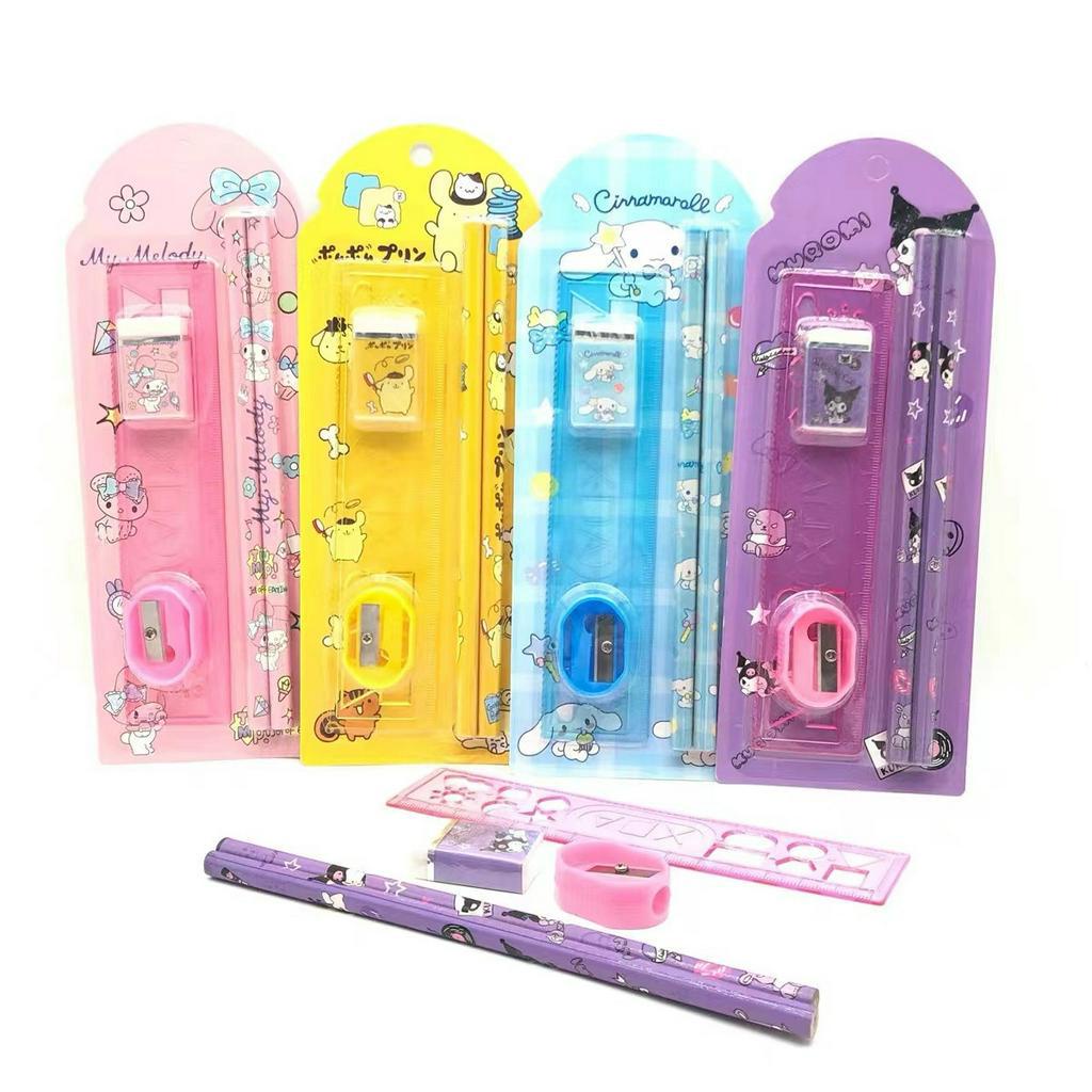 Jual PENSIL SET SANRIO ALAT TULIS SEKOLAH ATS ATK PERALATAN SEKOLAH ...