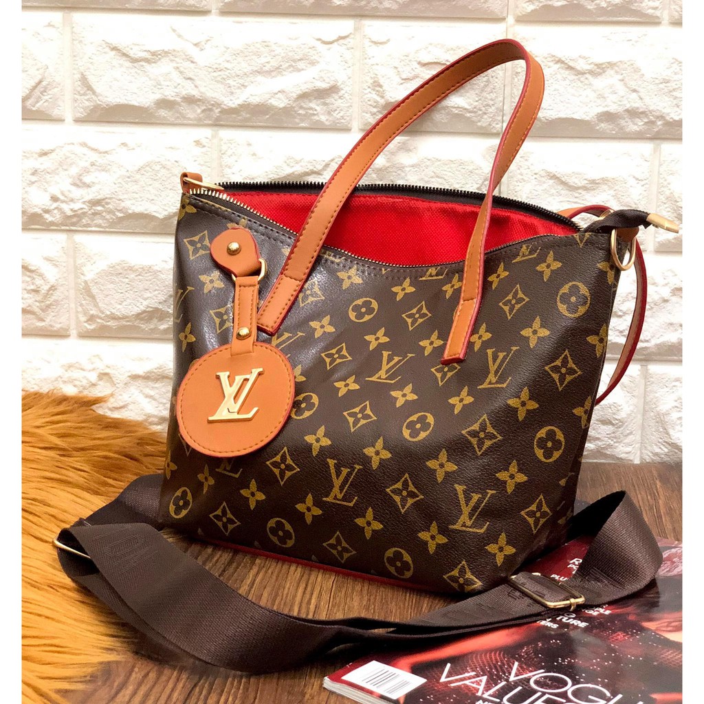 Jual SALE ! TAS WANITA HANDBAG LV TOTE EVELYN SUPER QUALITY IMPORT