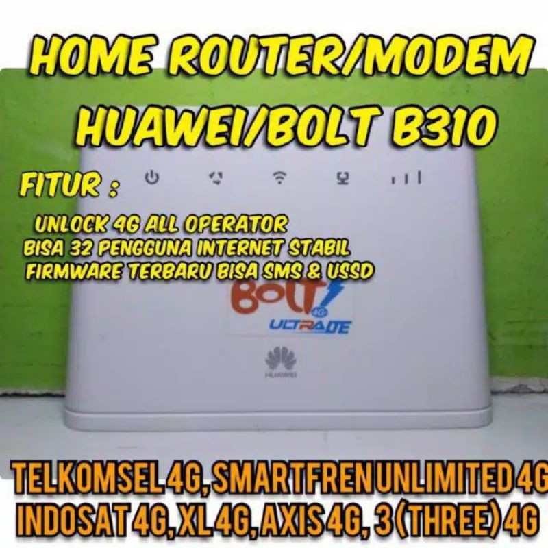 Jual Modem Mifi Home Router Huawei/Bolt B310s-927 | Shopee Indonesia