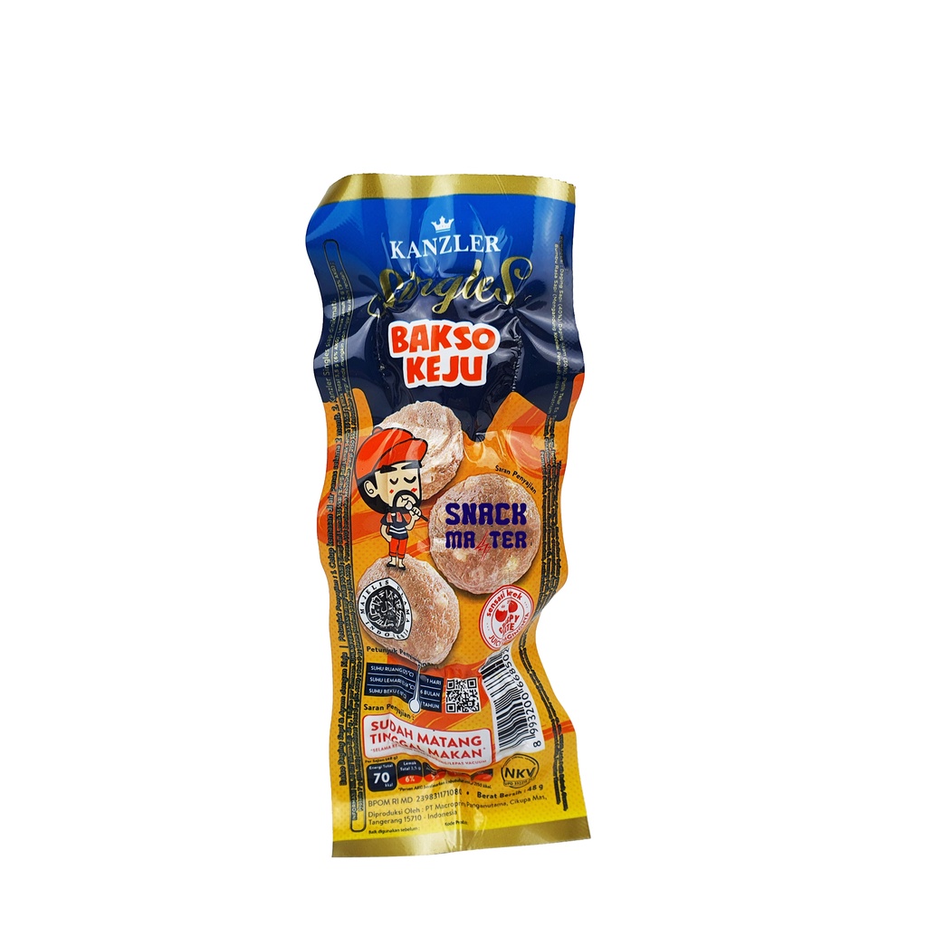 Jual Kanzler Singles Baso Netto 48gr Shopee Indonesia