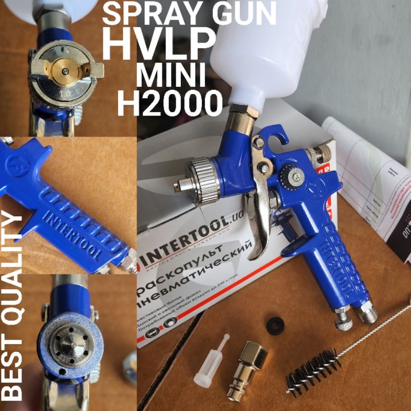 Jual Spray Gun Mini HVLP H2000 INTERTOOL RUSIA | Shopee Indonesia