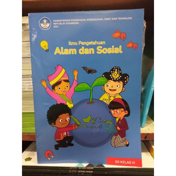 Jual BUKU ILMU PENGETAHUAN ALAM DAN SOSIAL UNTUK SD KELAS 4 KURIKULUM ...