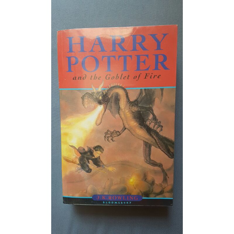 Jual Buku Bekas Harry Potter And The Goblet Of Fire (Bahasa Inggris ...