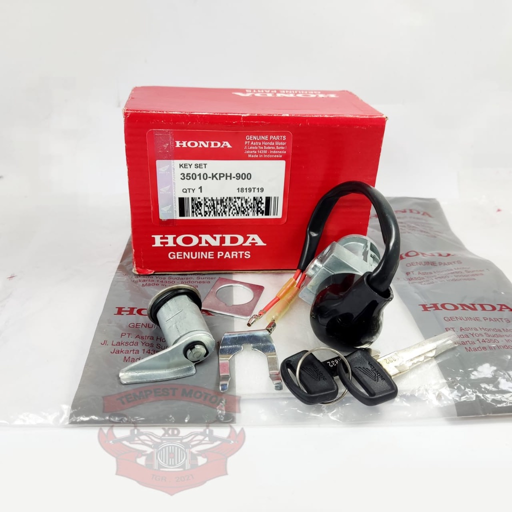 Jual KUNCI KONTAK SET KARISMA 125 PLUS JOK KEYSET KPH ORIGINAL HONDA ...