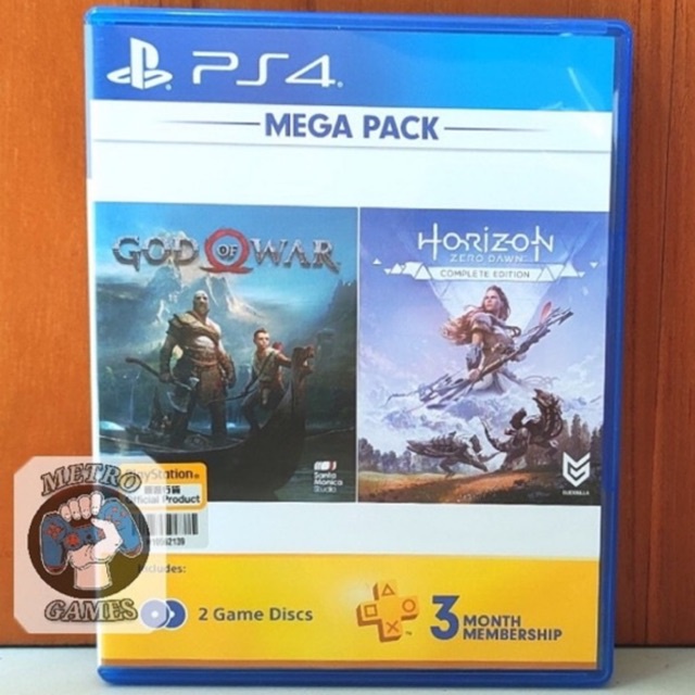 Jual God Of War Horizon Zero Dawn / Detroit PS4 Bundle Bundel GOW HZD ...