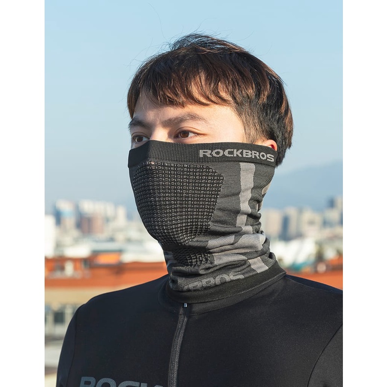 Jual Masker Sepeda Rockbros WB013 Face Mask Scarf Bandana Buff Sport ...