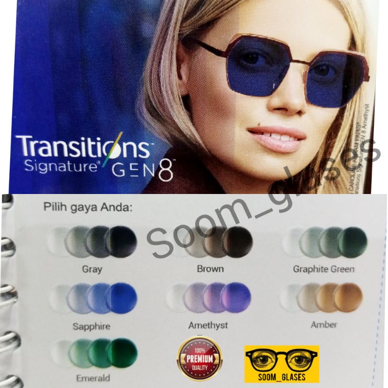 Jual lensa ESILOR transitions signature ® GEN 8 | Shopee Indonesia