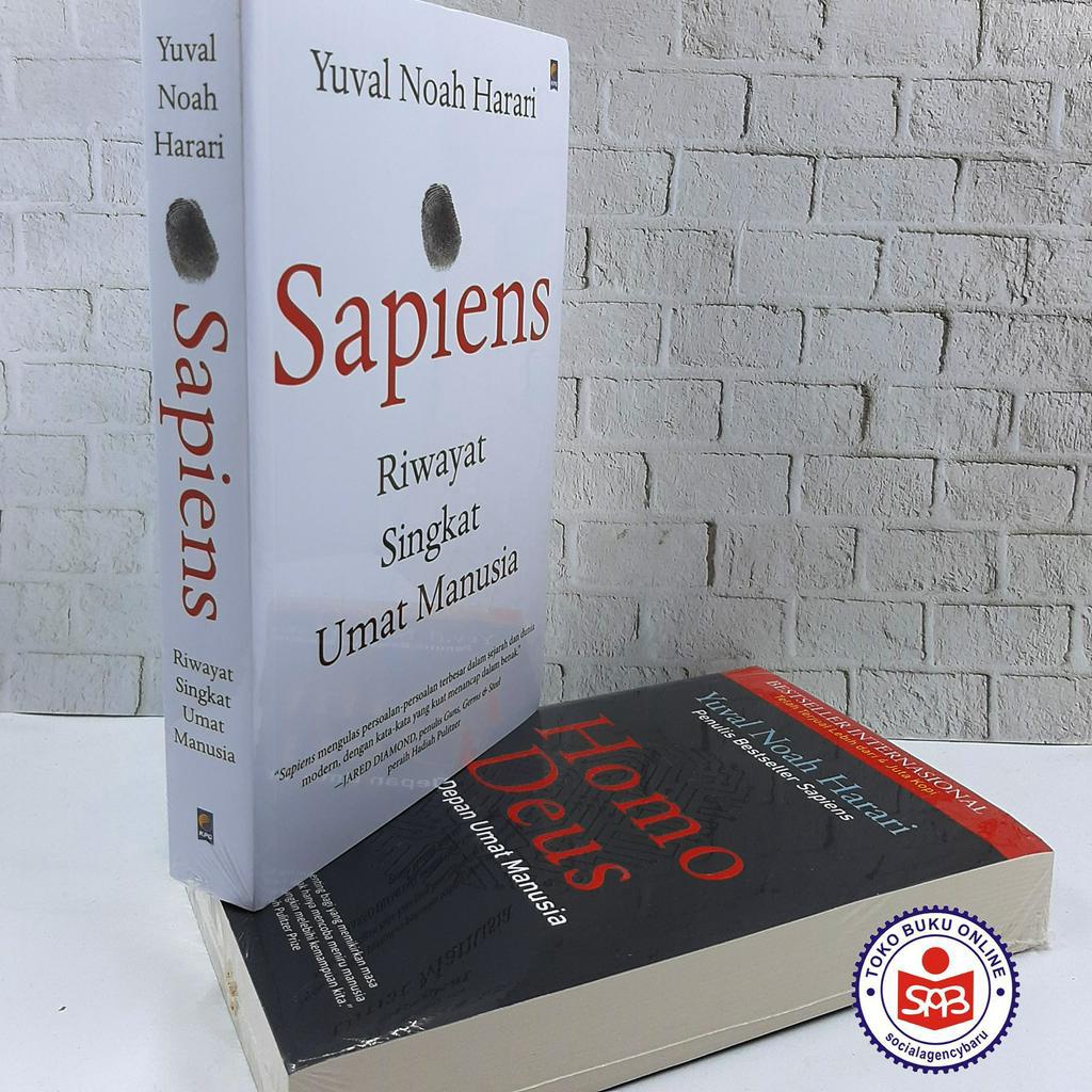 Jual Paket 2 Buku Homo Deus dan Sapiens - Yuval Noah Harari | Shopee ...
