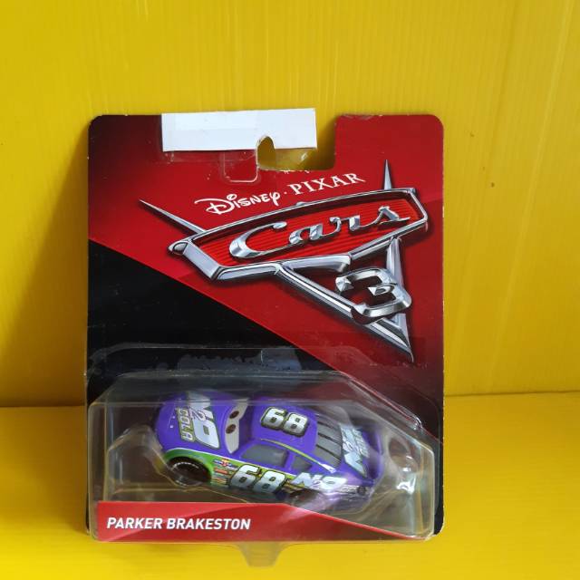 Jual Disney Pixar Cars Parker Brakeston Purple Color Original By Mattel