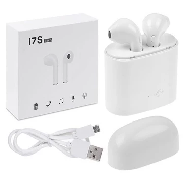 True Wireless Stereo Tws I7S Bluetooth Headset Earphone Suara Paten