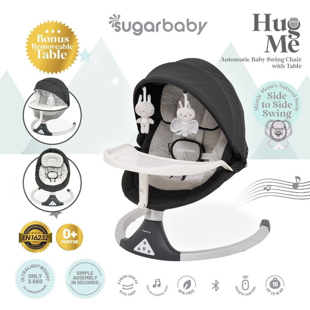 Jual SUGARBABY Hug Me Swing Chair - Baby Rocker | Shopee Indonesia