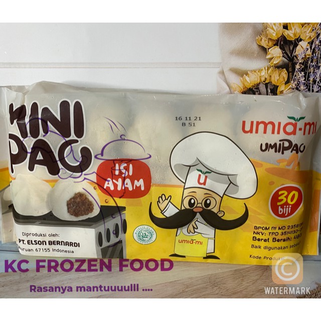 Jual KC Frozen - Minipao Bapau Mini Rasa Ayam Isi 30 Pcs / Minipao ...