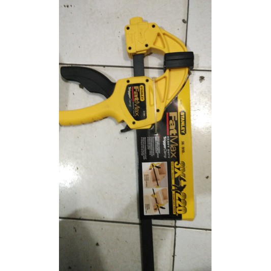 Jual Stanley 83008 FatMax Heavy Duty Trigger Clamp F Catok F Pencet
