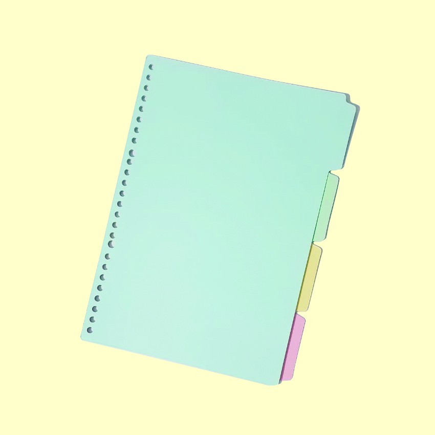 Jual [ Rafibooks ] Pembatas Binder Ukuran B5 26 ring - Isi Notes ...