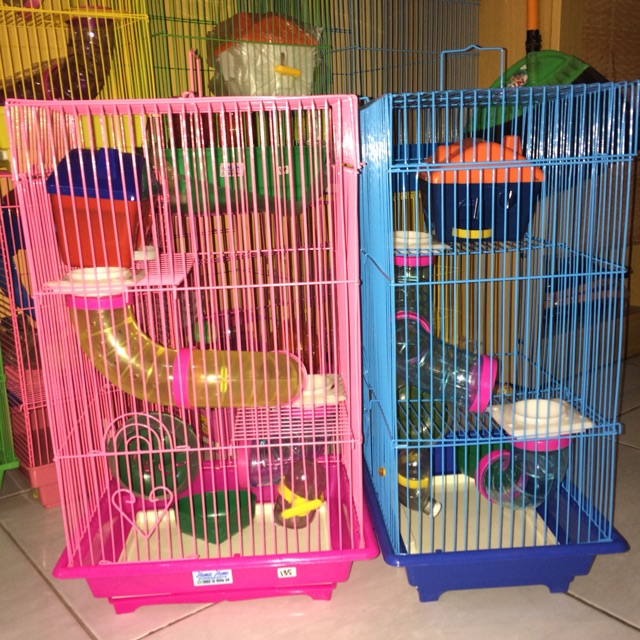 Jual Kandang Hamster Besar 3 Tingkat Murah Banget #3 | Shopee Indonesia