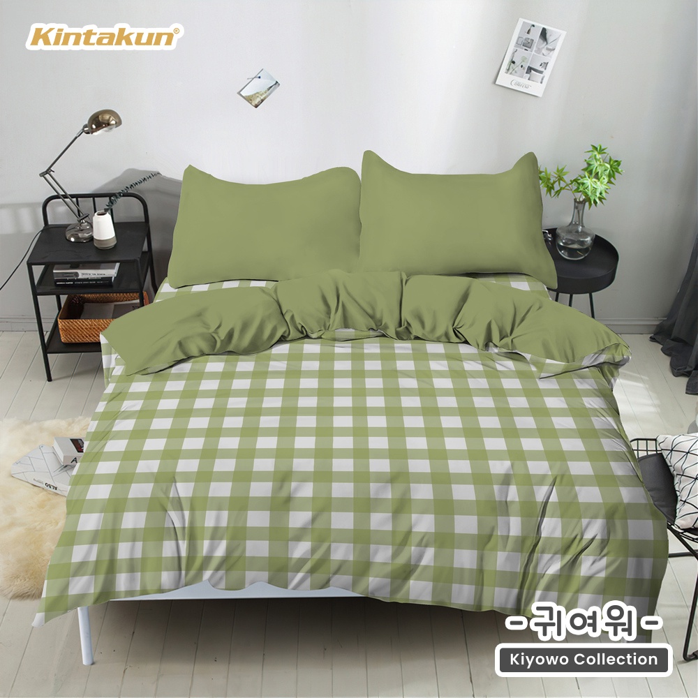 Jual Kintakun Bed Cover Set 180 King Minimalis Dluxe Nirmana 20 Cm ...