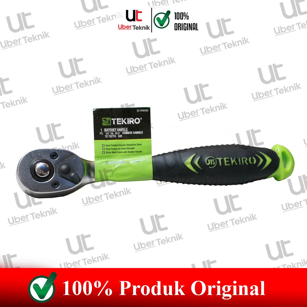 Jual TEKIRO Ratchet Handle / Gagang Rachet Karet 1/4