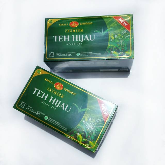 Jual Teh Hijau Kepala Djenggot Teh Celup Kepala Jenggot 60gr Green Tea