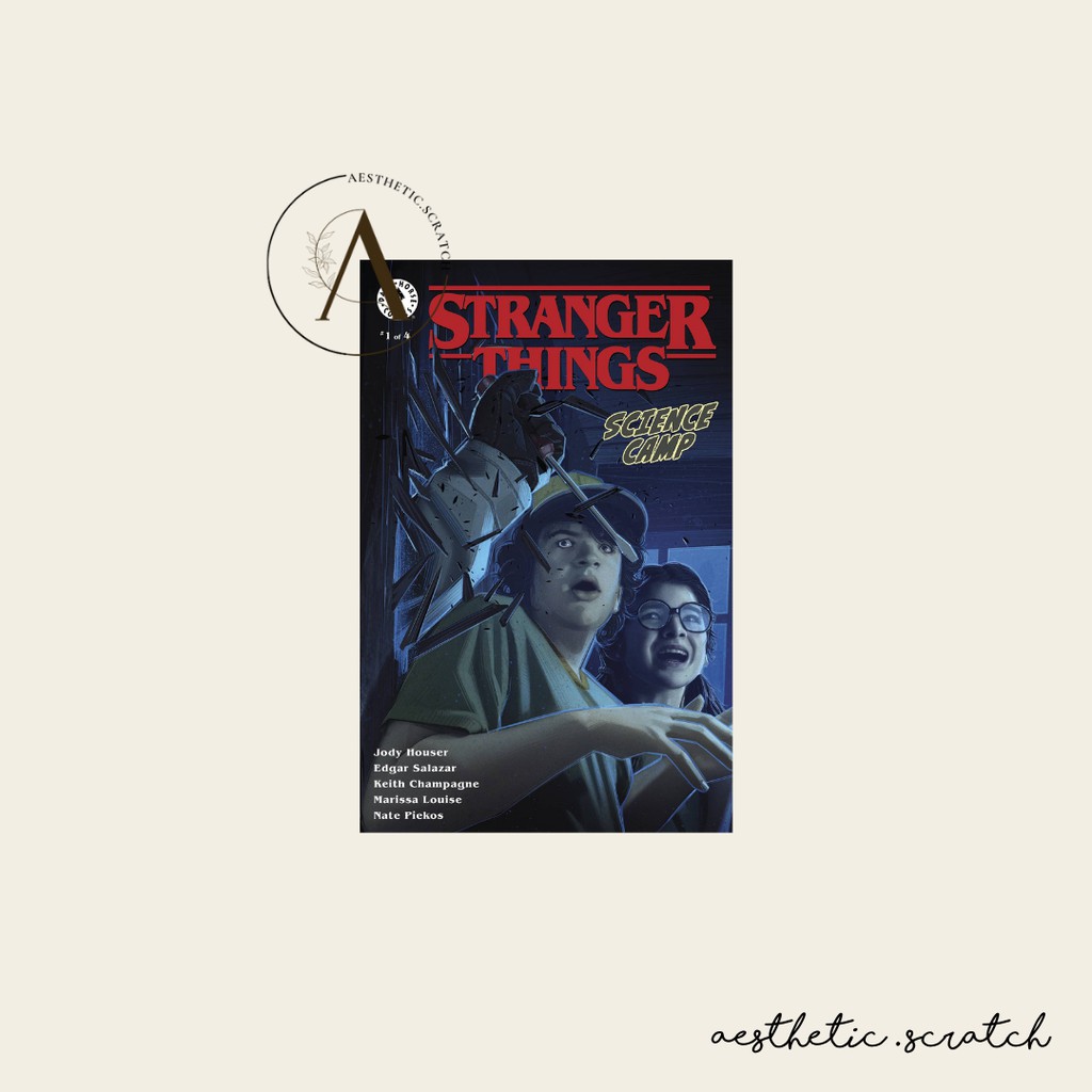 Jual ( aesthetic.scratch ) poster stranger things comic | Shopee Indonesia