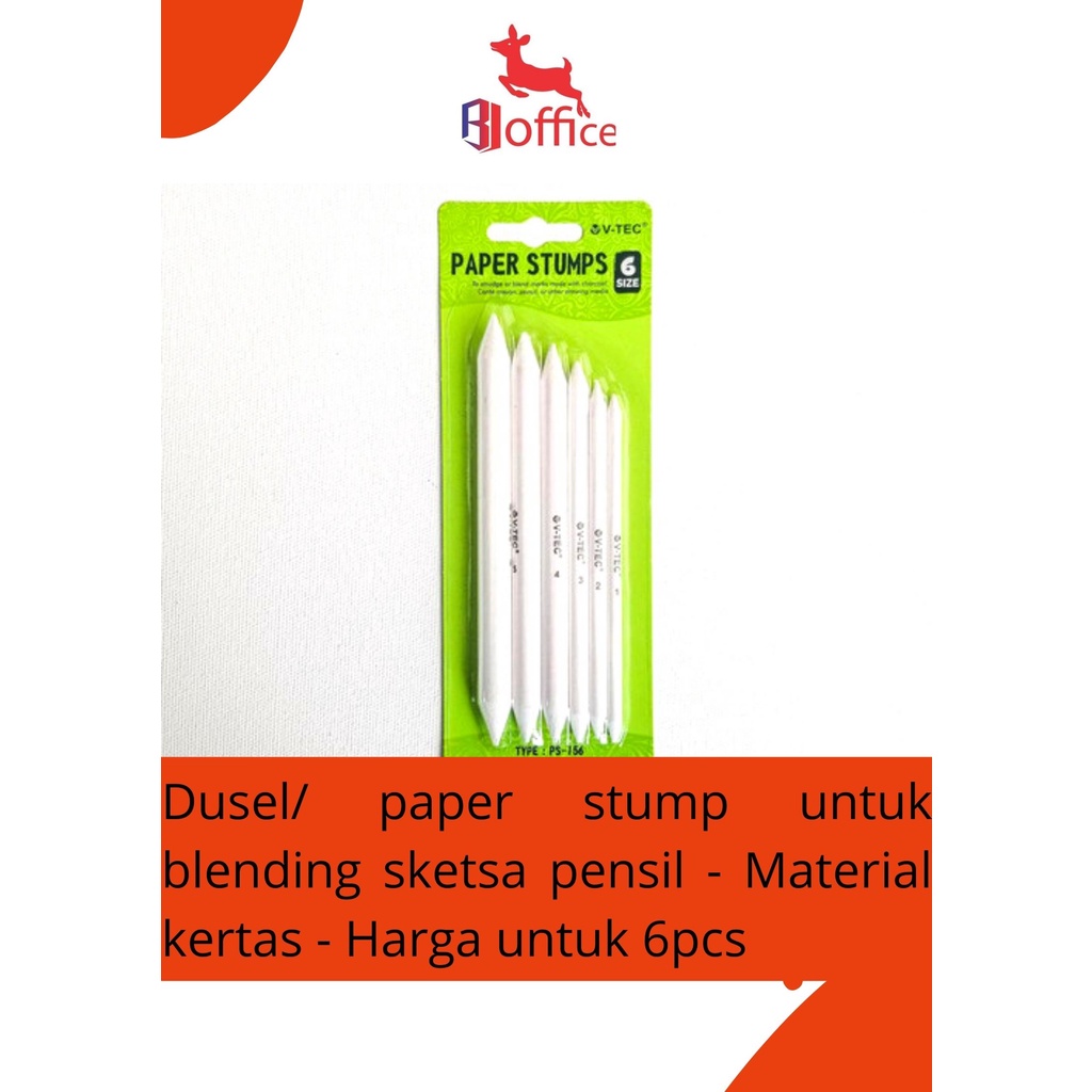 Jual Paper stump / Blending Stump dusel sketsa pensil 6 PCS | Shopee ...