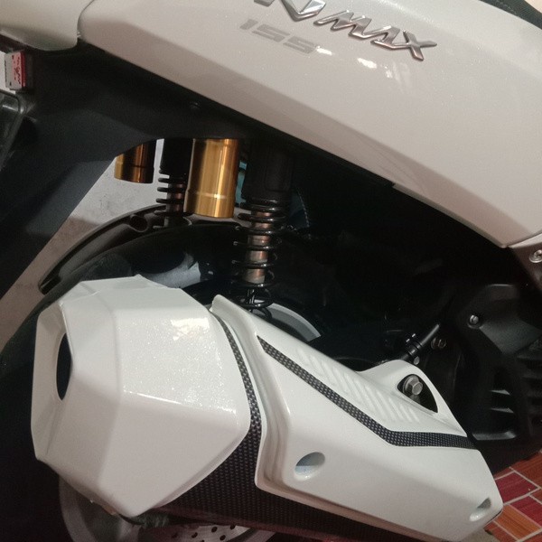 Jual Cover Knalpot Nmax Old New Aerox Transformer Aksesories Variasi Cover Knalpot Nmax Aerox