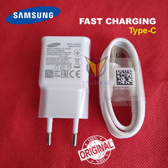 Jual Charger Samsung Galaxy A02s Original Usb Type C Fast Charging