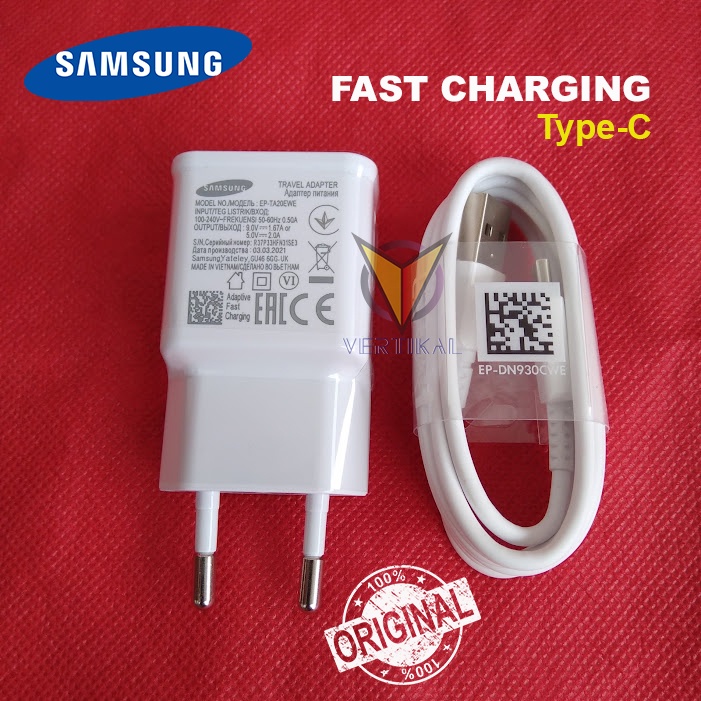 Jual Charger Samsung Galaxy A02s Original Usb Type C Fast Charging Shopee Indonesia