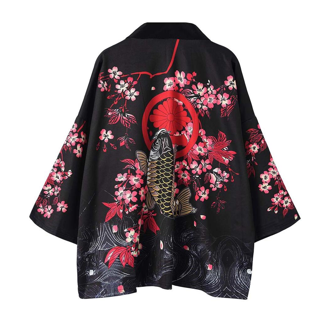 Jual Kimono Japanese Kimono Cardigan Men Haori Yukata Male Samurai