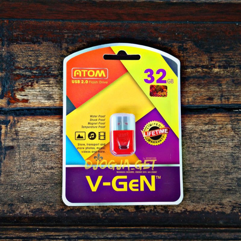 Jual Flashdisk USB V-Gen ATOM 2.0 RESMI 100% | Shopee Indonesia