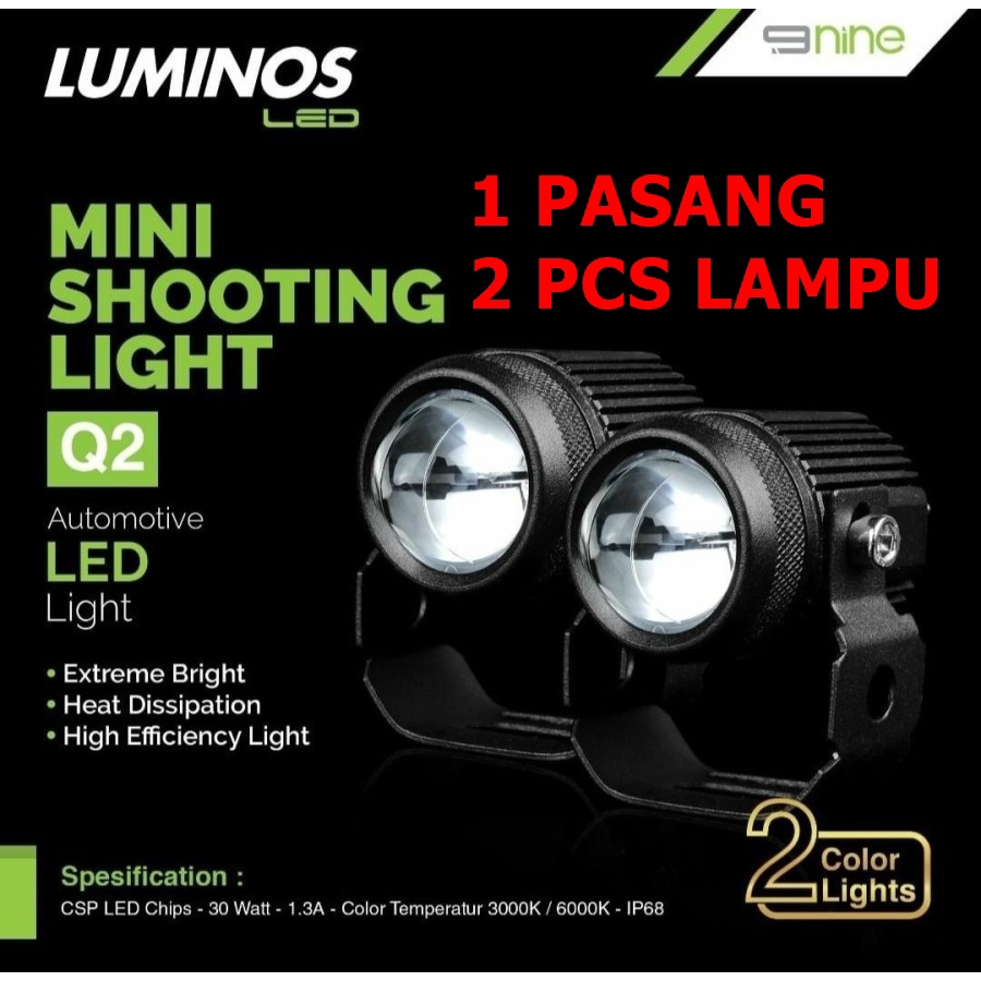 Lampu Tembak LED Laser 2 Warna